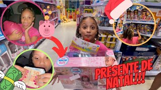 GASTANDO TODO DINHEIRO DO MEU COFRINHO NO SHOPPING!!! PRESENTE DE NATAL 💰🎄🎅🏽