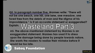 Wasteland Part 3