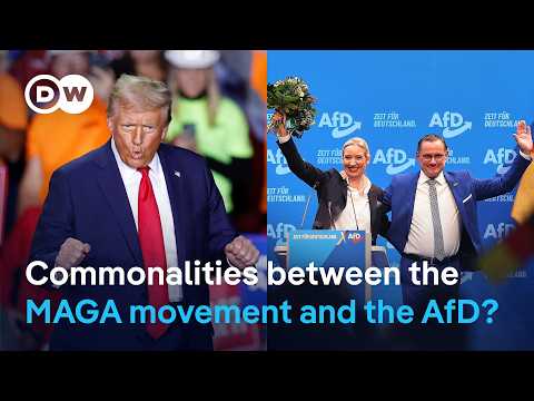 YouTube video thumbnail: Germany's AfD: We Share the Same Values With Trump
