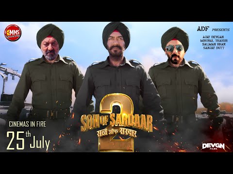 SonOfSardaar 2 - OFFICIAL TRAILER | Ajay Devgn & Mrunal Thakur |Salman Khan, Sanjay Dutt | 25th July