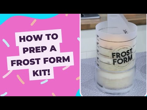 Prepping your cake for use with Frost Form!