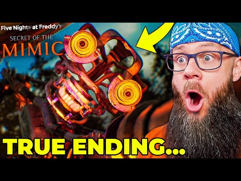 🔥Udało Się! Zrobiłem *TRUE ENDING* i "POKONAŁEM MIMICA?" w FNAF: SECRET OF THE MIMIC Odcinek 6