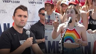 Rainbow Clad Trans Activists Won't Stop Yelling Nonsense at Me