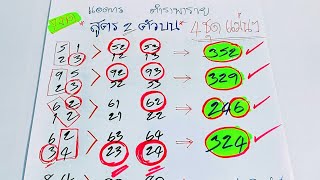#สูตรเดินดีเข้า7งวดรวด📌📌คู่ชุด2ตัวบนแม่นๆ4ชุดเน้นๆ✴️เฮงๆปังๆเด้อครับ..