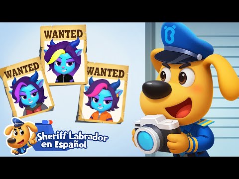 El Truco en Equipo 🤡 Dibujos Animados 🔍Sheriff Labrador en Español