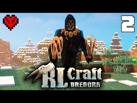 MINECRAFT HARDCORE PERO CON LOS MODS MAS DIFICILES QUE EXISTEN !!! RLCraft Dregora Cap 2