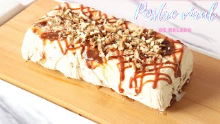 Postre Helado de Vainilla y Cajeta 😋