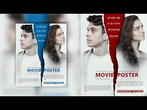 Movie Poster Design Tutorial Photoshop Tutorial