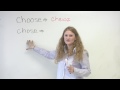 Understanding the Verb 'Choose'