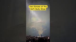 Fake Kanye in the crowd enjoying the real Bully show at SoFi. #ye #bully#sofi