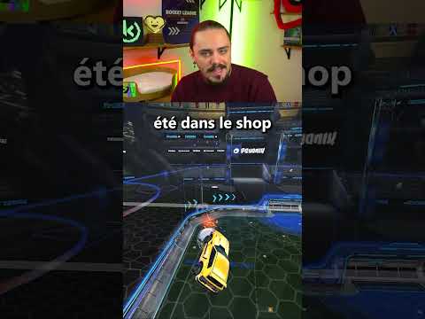Les TUNICA sont dans la BOUTIQUE #rocketleague