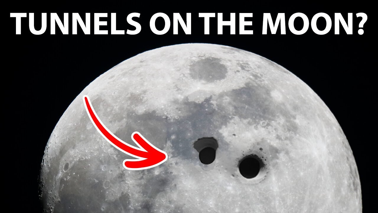 Hidden by NASA: Holes Discovered on the Moon