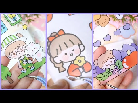 Jurnal with me 📝part 6 / AS Decoration stiker viral #youtubeshorts #stiker #asmr
