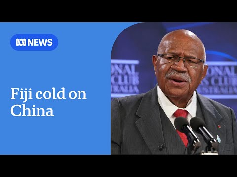 YouTube video thumbnail: 'Not Fiji': Rabuka's Blunt Response on China's Role in the Pacific