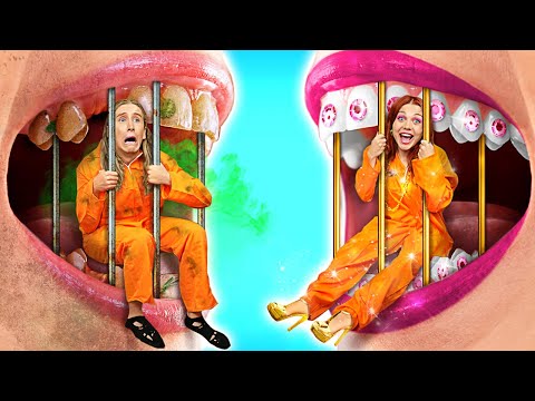 OMG! Kiat Penjara Orang Kaya vs Bokek! Kiat dan Trik DIY Keren di Penjara oleh Game ala Dunia La La