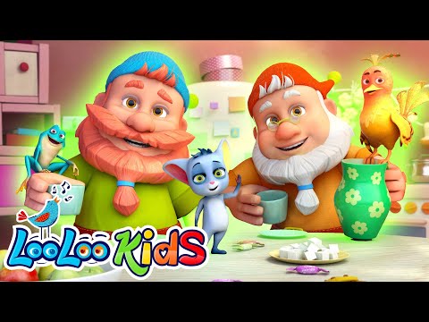 Five little Friends Song - Hickory Dickory Dock Nursery Rhymes with Lyrics! Entertaining Kids Songs!