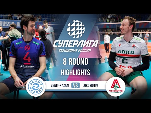 Zenit-Kazan vs. Lokomotiv | HIGHLIGHTS | 8 Ro...
