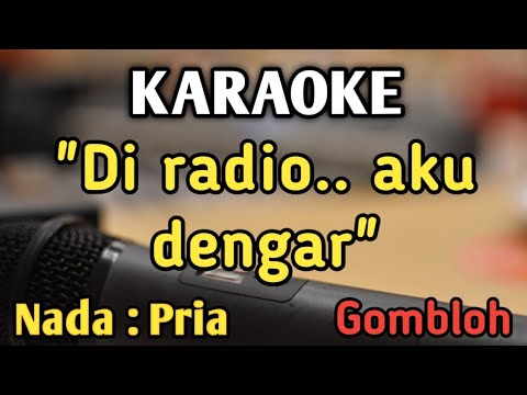 KU GADAIKAN CINTAKU (Di radio) - KARAOKE || NADA PRIA COWOK || Pop Nostalgia || Gombloh