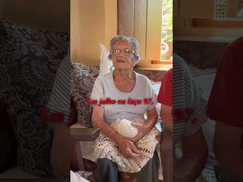 Zoeira entre irmãos idosos a mais velha tem 103 anos