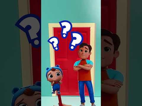 Knock Knock! Who's there? #shorts #nurseryrhymes