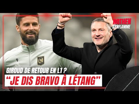 LOSC : Giroud de retour en Ligue 1 ? "C'est génial" s'enthousiasme Rothen