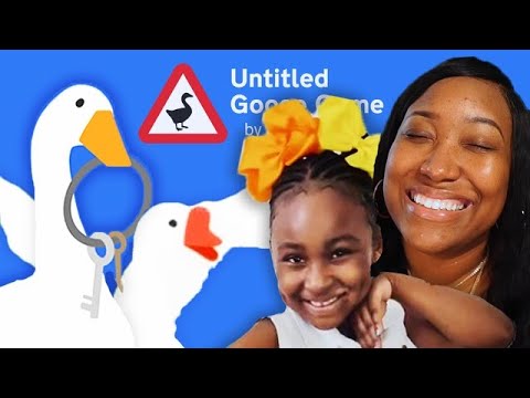 7 Year Old Conquers Untitled Goose Game With Mom! (Co-Op)