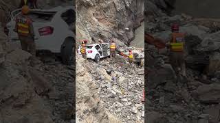 Gujrat Incident Sakardu Road #dronevideo #automobile #Gujrat4boy#Sakardu #live