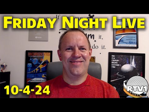 Friday Night Live Stream Announcement - 10-25-24 - Walt Disney World