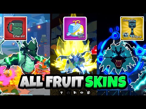 ALL Devil Fruit Skins (FULL SHOWCASE!) (Blox Fruits Update 27.6)