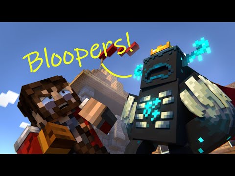 Warden and Sculk Zombie Apocalypse vs Overworld Army Bloopers (Minecraft Animation)