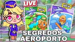 TODOS OS SEGREDOS DO AEROPORTO NO PAZU AVATAR WOLRD AO VIVO