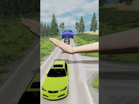 colorfull small to giant colors cars vs Massiv Slap #24