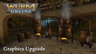 Wurm Online | Graphics Upgrade Comparison