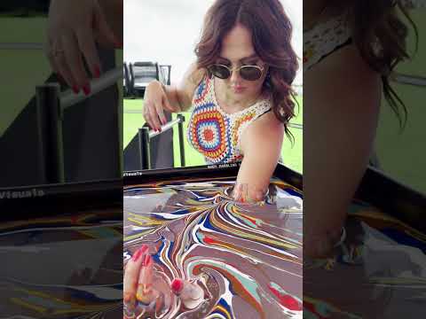 Mama's Body Marbling Dip #shorts
