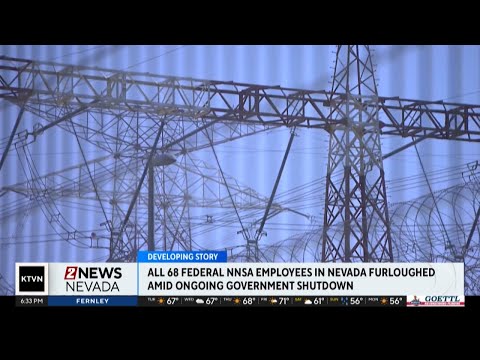 YouTube video thumbnail: All 68 Federal NNSA Employees in Nevada Furloughed