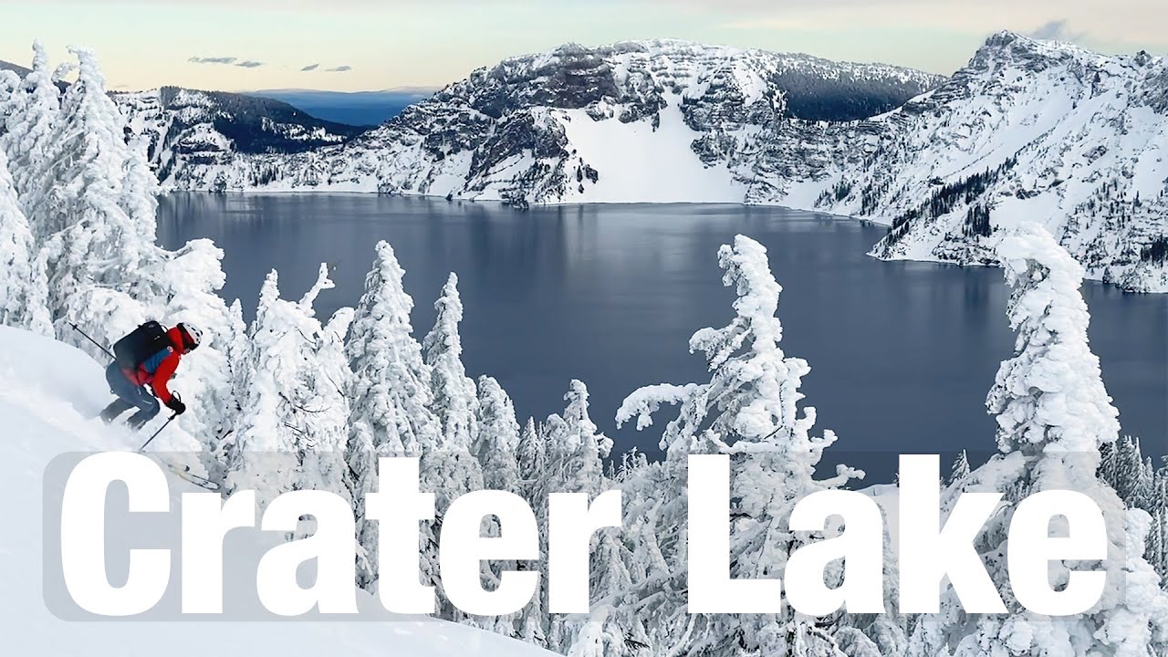 Crater Lake National Park // Skiing Short Shots for the View - Mountain trips