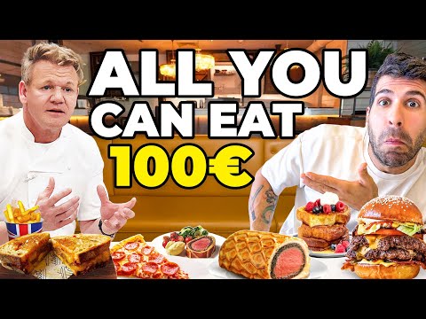 PRANZO DA GORDON RAMSAY ALL YOU CAN EAT A 100€