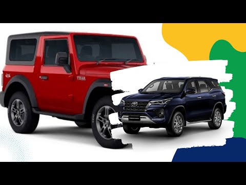 20240917 1"Fortuner 2024 vs Mahindra Thar: Review & Reaction – Off-Road Titans Face Off! 🚙💥