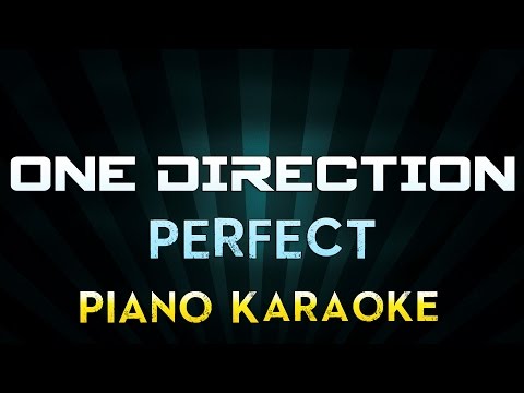 One Direction – Perfect | Piano Karaoke Instrumental Lyrics Cover Sing Along