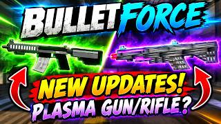 NEW UPDATE!? IS THE NEW PLASMA GUN OVERPOWERED!? 😱 | Bullet Force #op #game