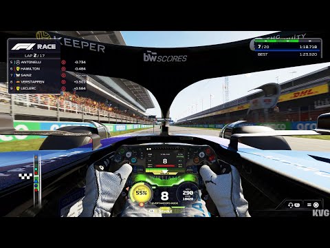 F1 25 - Atlassian Williams Racing (Mercedes-AMG F1 M16) - Cockpit View Gameplay (PS5 UHD) [4K60FPS]
