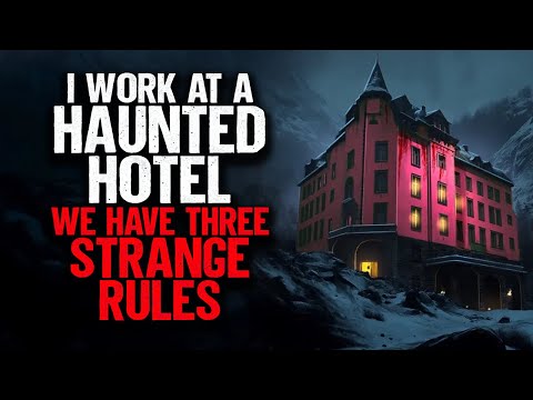 I work at a HAUNTED Hotel. We have Three STRANGE Rules.