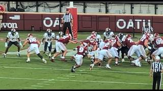 Oklahoma Sooners First Touchdown of the 2026 Season: John Mateer to Lloyd Avant for 1 Yard TD