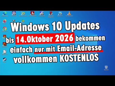 Windows 10 Updates verlängern bis 2026 - ESU aktivieren - Updates Download