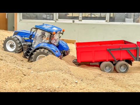 MEGA Tractors and Rc Trucks, stunning rigs, action at the limit