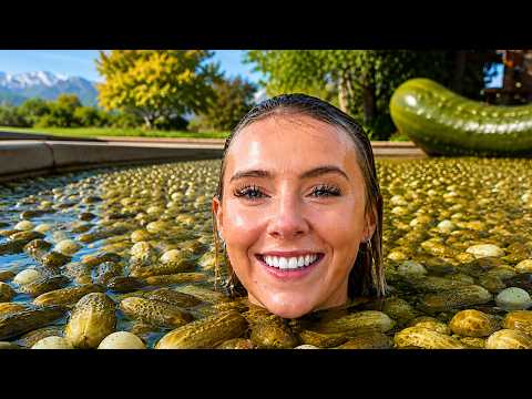 I Filled a Pool With 50,000 Pickles