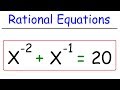 Understanding and Solving Rational Equations