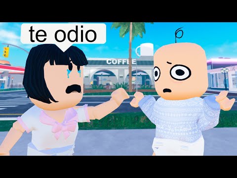 NUESTRA BEBÉ SE PELEA CON SU MEJOR AMIGO EN ROBLOX 💔