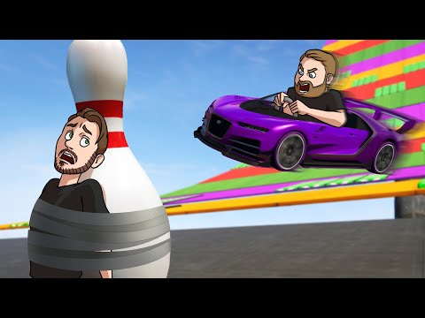 Bowling With Cars In GTA5!