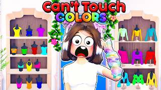 Dress To Impress, But I CAN'T Touch COLORS!